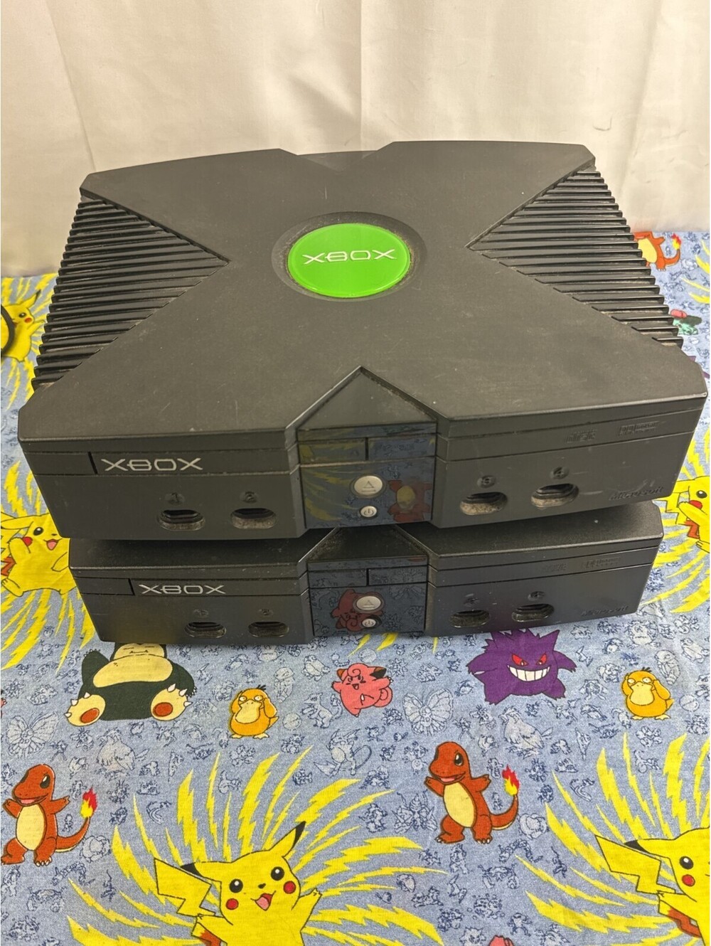 Original Xbox Repair Lot 2 Consoles Parts Restoration AS IS Read